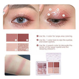 Makeup Sets Lip Gloss Angel Glitter Eyeshadow Palette