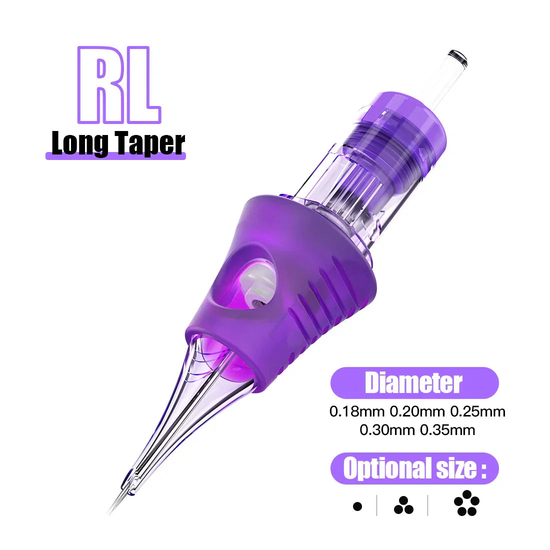 Mast Tattoo Cyber Cartridge Needles Rl Disposable Sterilized