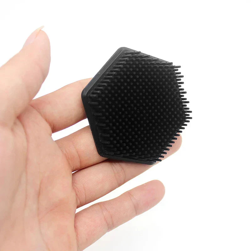 Men Wome Facial Cleaning Scrubber Silicone Miniature Face