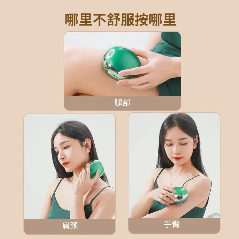 Mini Head Massager Charging Scalp Headache Multifunctional Kneading