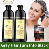 Mokeru Long Lasting Permanent Hair Color Natrual Ginger