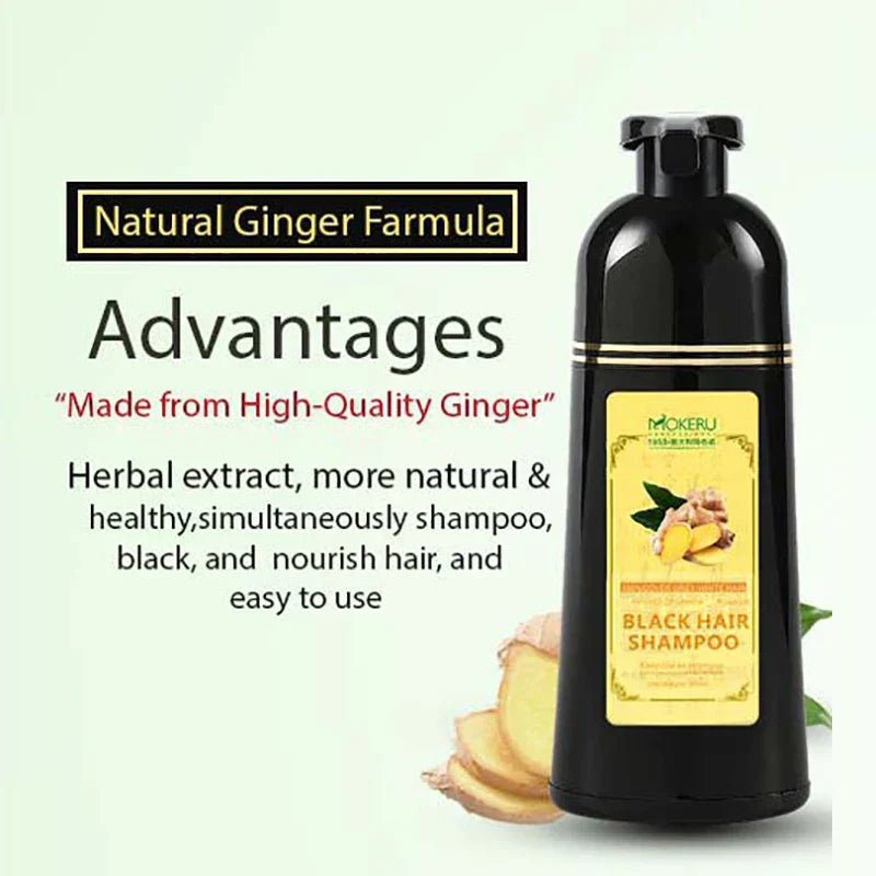 Mokeru Long Lasting Permanent Hair Color Natrual Ginger
