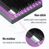 Nagaraku Bulk Purple One Length Mink Eyelash