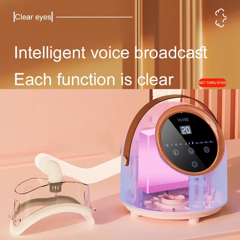 New Eye Massage Atomization Spa Instrument Hot Cold