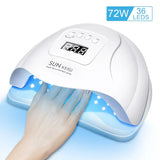 Nail Drying Lamp For Nails Uv Light Gel