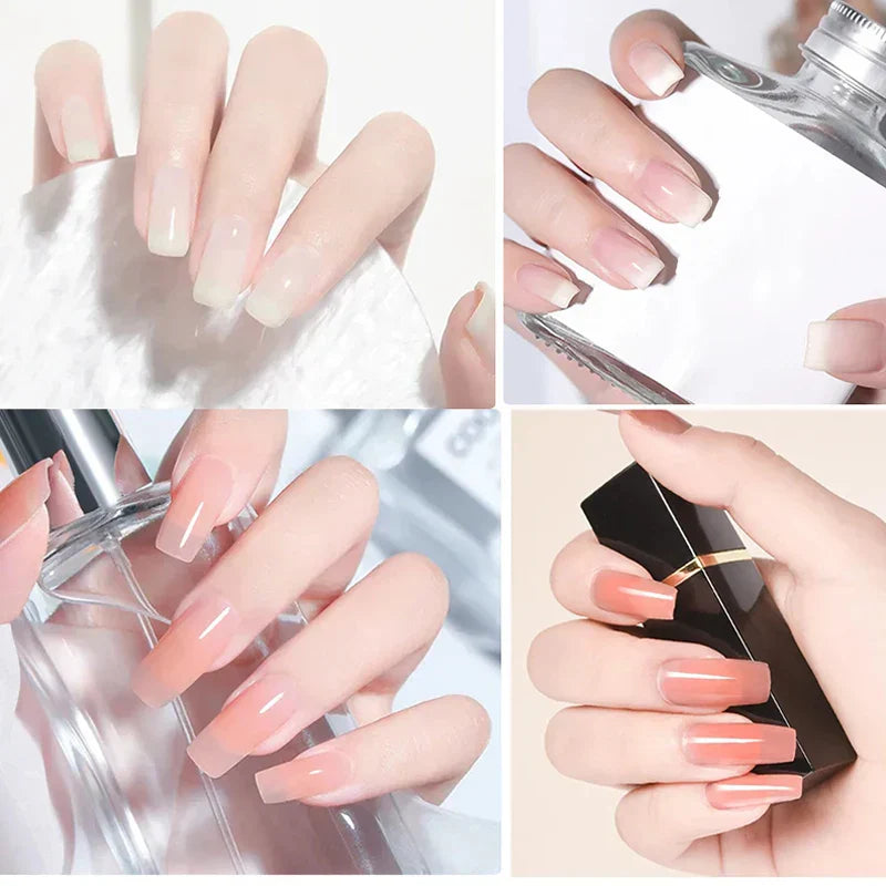 Nail Set Acrylic Manicure Kit Uv Lamp Dryer
