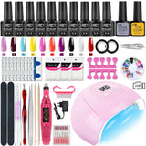 Nail Set Gel Nail Polish Set With Uv
