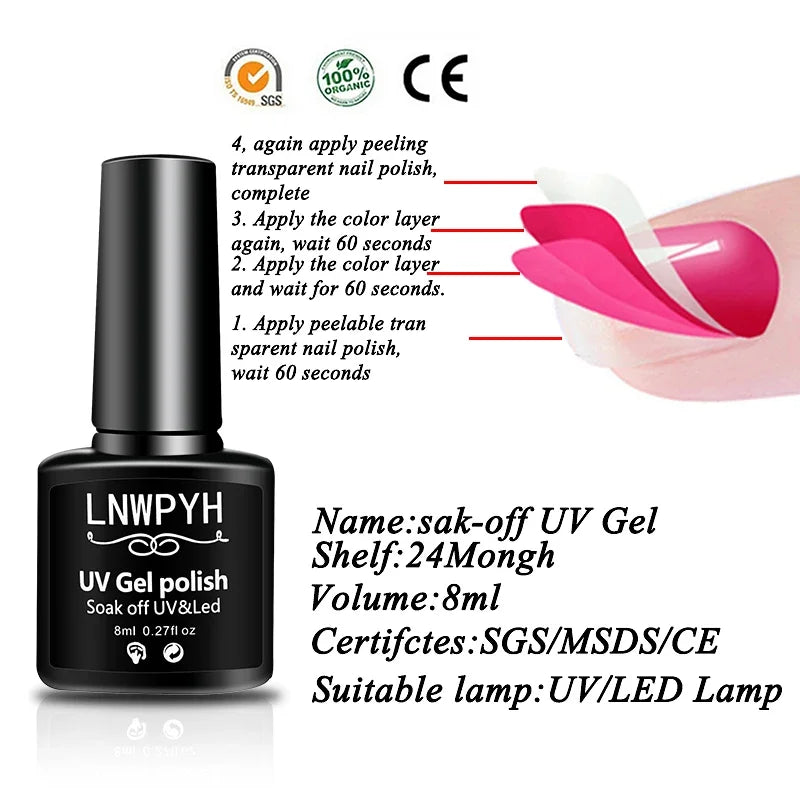 Nail Set Gel Nail Polish Set With Uv