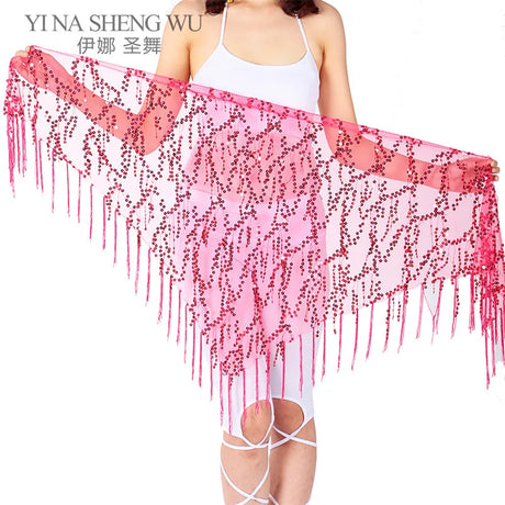 New Belly Dance Costumes Sequins Tassel Indian Belly