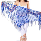 New Belly Dance Costumes Sequins Tassel Indian Belly