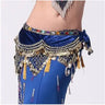 New Style Belly Dance Costumes Velvet Lantern Gold