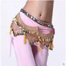 New Style Belly Dance Costumes Velvet Lantern Gold