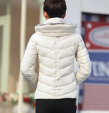 New Women' Cotton Coat Short Outwear Standing Collar