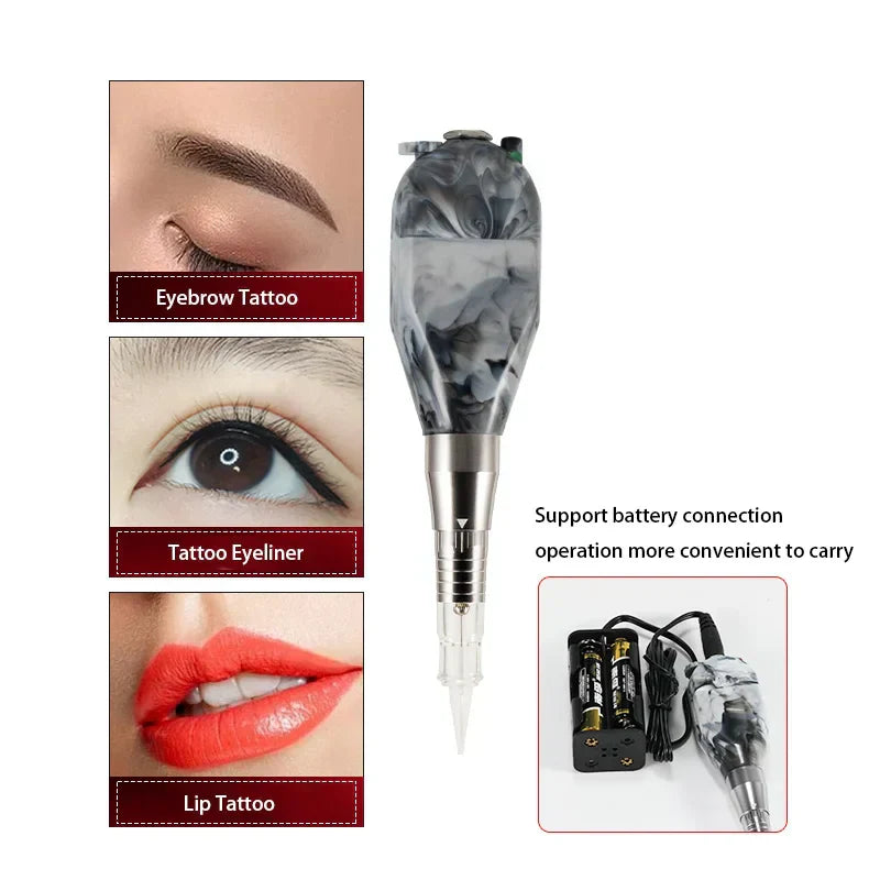 Newest Protable Rechargeable Permanent Makeup Microblading Tattoo Machine
