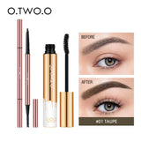 O.Two.O Mascara Eyebrow Pencil Makeup Waterproof Long-Lasting