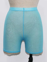 Omsj Summer Fashion Yellow Mesh Transaparent Sexy Women