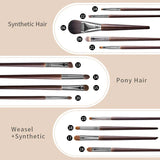 Ovw Pro Makeup Brushes Eye Shadow Foundation
