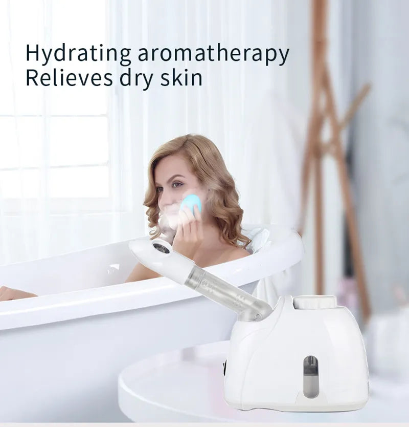 Ozone Facial Steamer Warm Mist Humidifier For Face