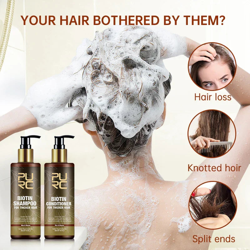 Purc Fast Hair Growth Products For Men Biotin