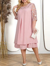Dresses For Women Embroidery Floral Patchwork Fall Wedding