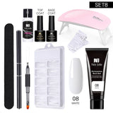 Poly Uv Gel Kit All For Manicure Gel