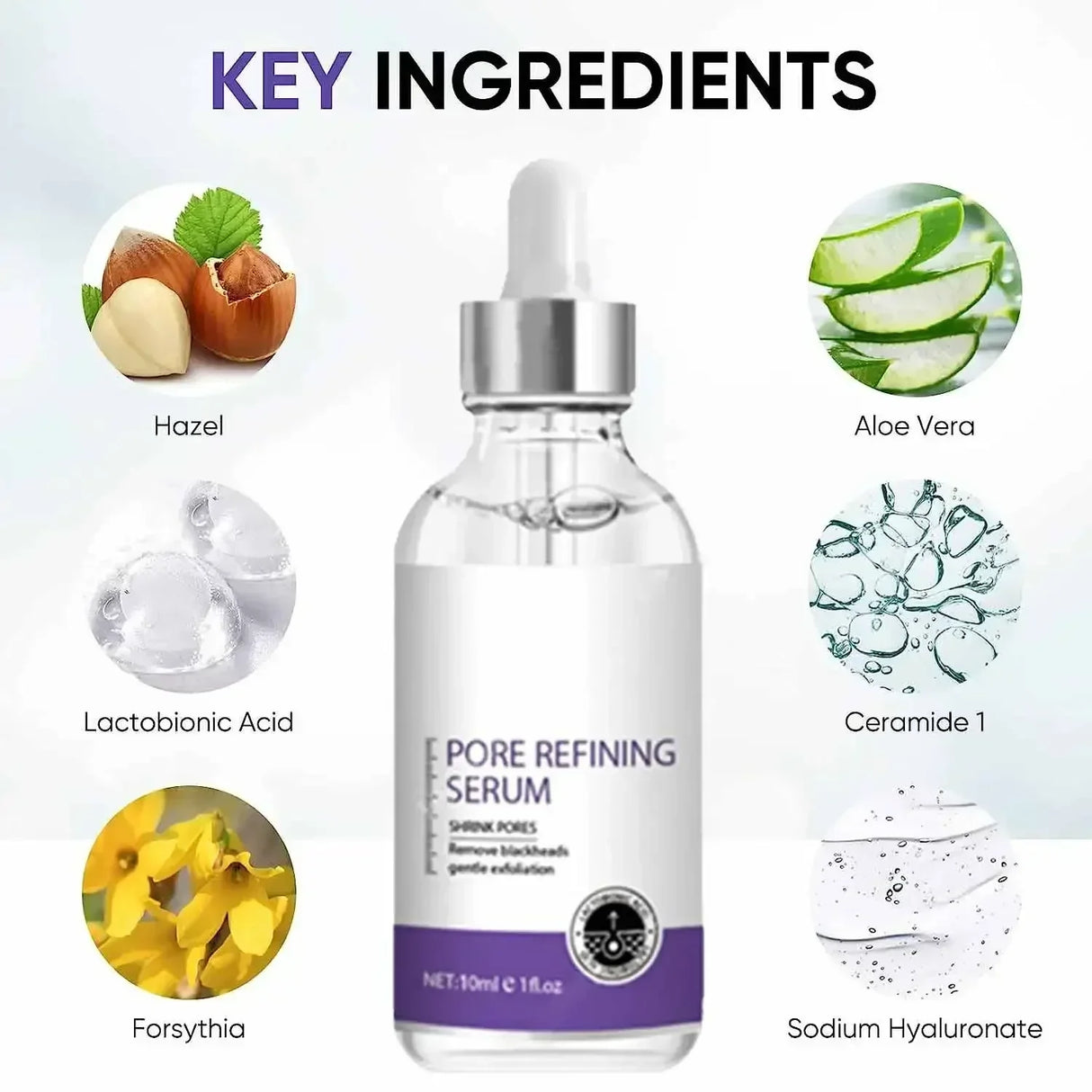 Pore Skin Care Serum Facial Essence For Shrinking