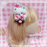 Powder Blue Sweet Lolita Hair Niang Headbands Badge