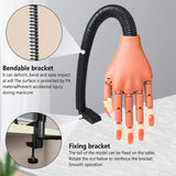 Practice Hand For Acrylic Nails Flexible Nail Practice