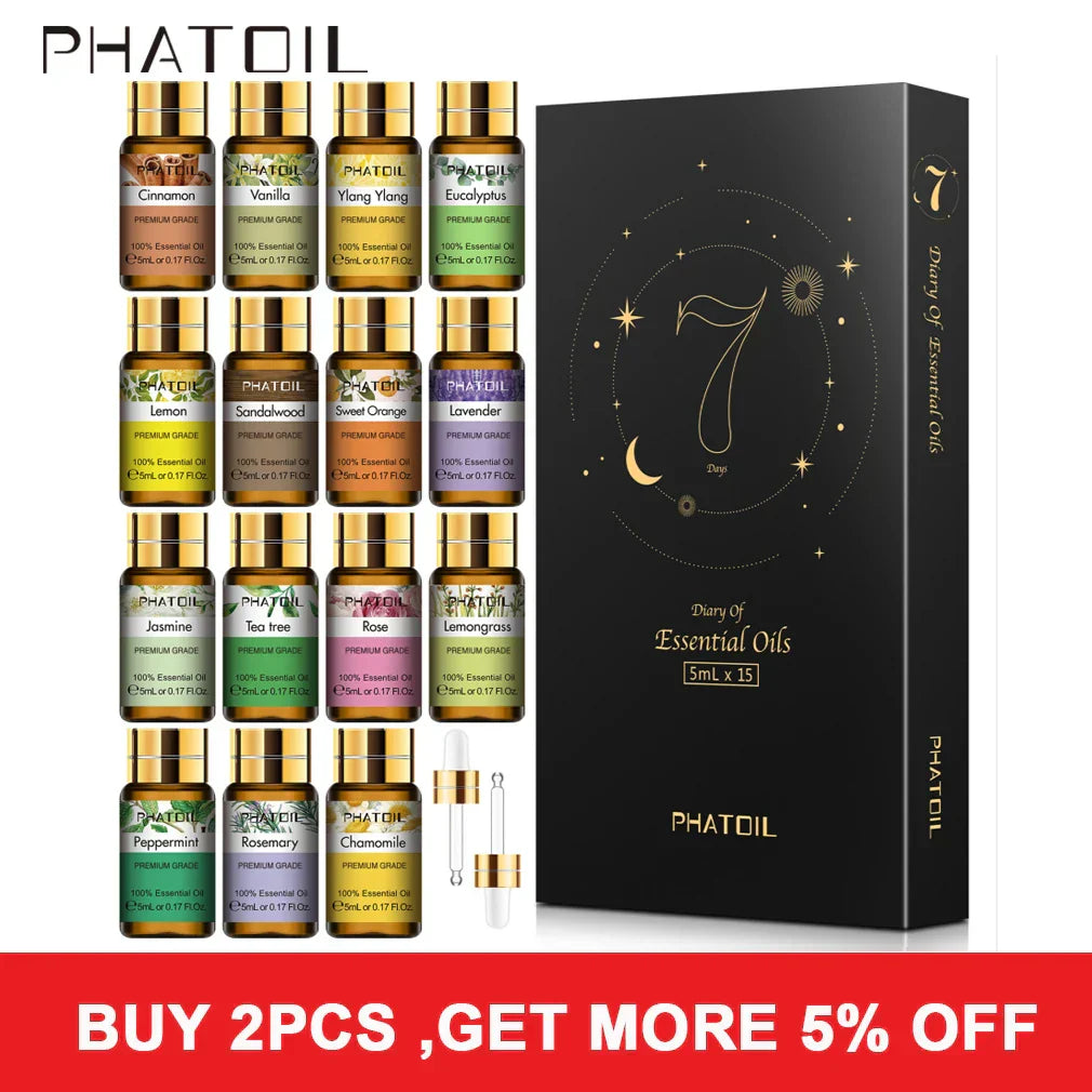 Pure Essential Oils Gift Natural Plant