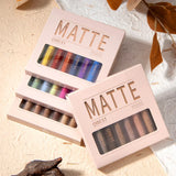 Qibest Colors Liquid Eyeshadow Sets Matte Eyeshadow