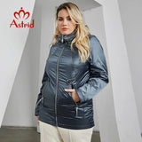 Astrid Autumn Winter Women' Jacket Long Thin Cotton