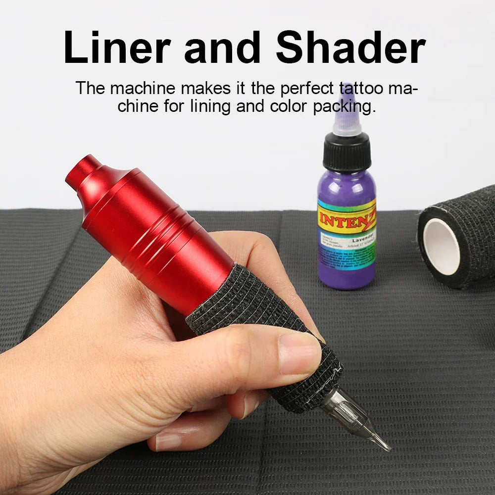 Tattoo Machine Kit Complete Rotary Tattoo Pen Dc