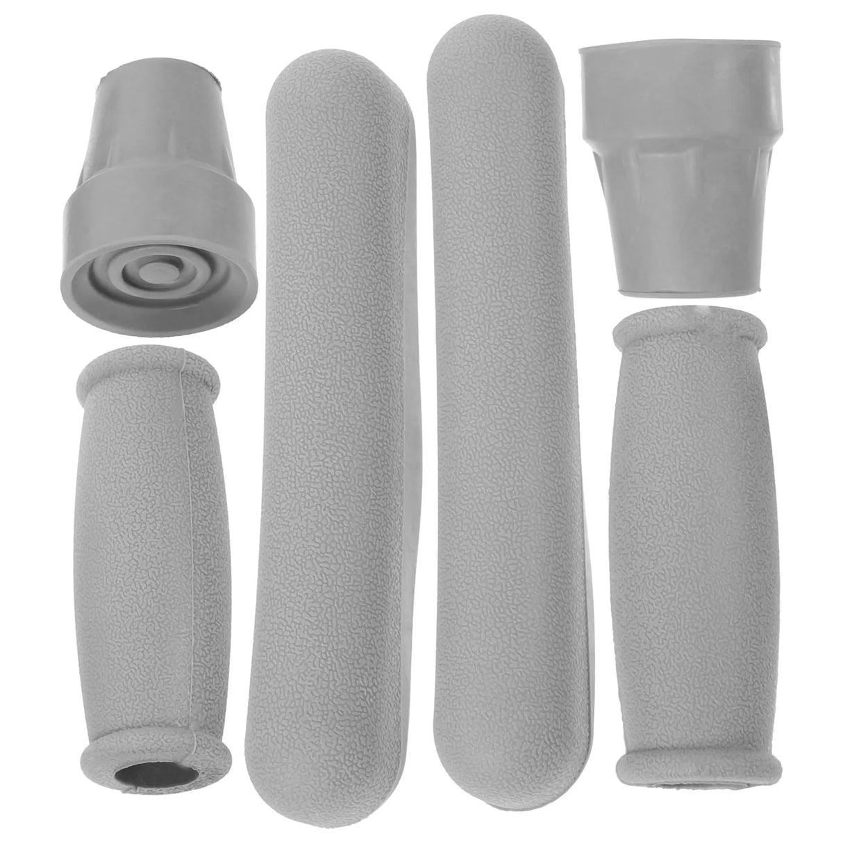 Set Walking Crutch Hand Grip Underarm Crutch Pad