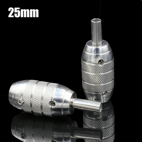 Stainless Steel Tattoo Grip With Back Stem