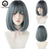 Jhh Wigs Black Short Bob Wig For Girl