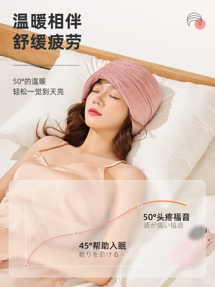 Head Massager Automatic Meridian Dredging Kneading Electric Hot