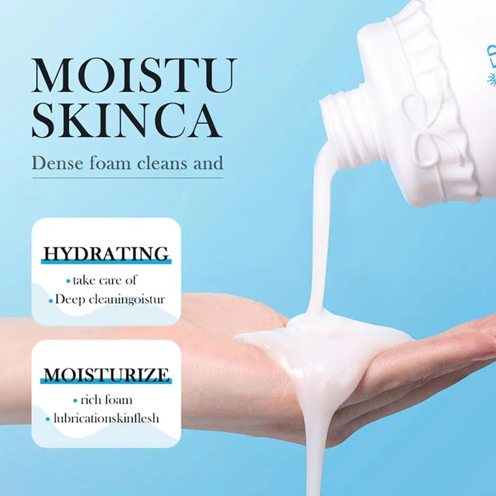 Milk Shower Gel Deep Cleaning Exfoliating Remove