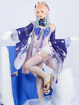 Sangonomiya Kokomi Cosplay Costume Genshin Impact Uniform Wig