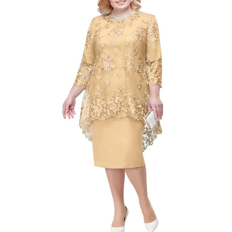 Party Dress Chic Slim Fit Flower Pattern Bodycon