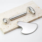 Stainless Steel Gua Sha Roller Massager Roller For