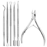 Stainless Steel Nail Art Cutter Scissor Cuticle Clipper
