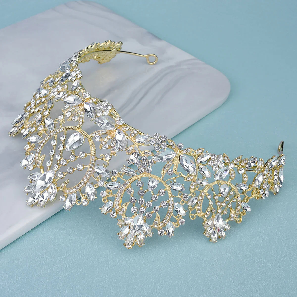 Rhinestone Tiaras And Crowns Crystal Bridal Wedding Hair