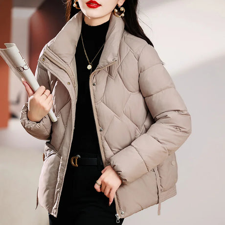 New Winter Women'S Jacket Parkas Down Cotton Padded