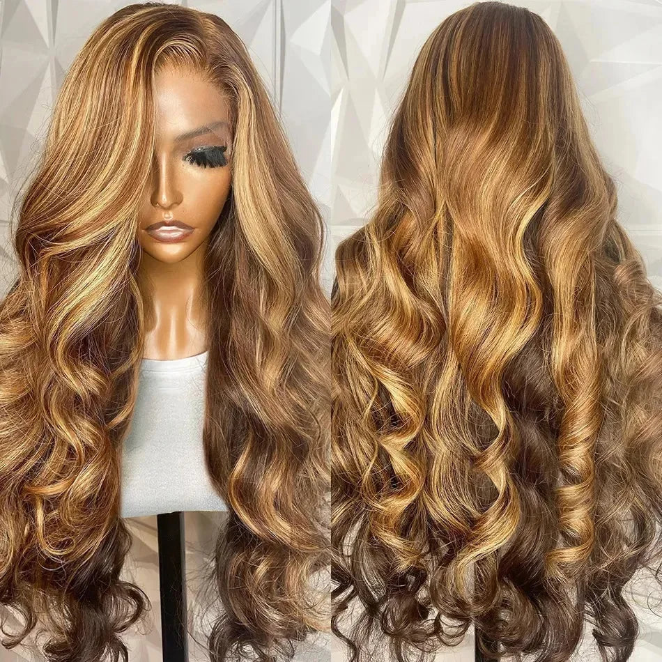 Pre Plucked Brazilian Glueless 360 Lace Frontal Wigs