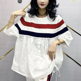 New Fashion Set Women'S Slim Loose Fit Large