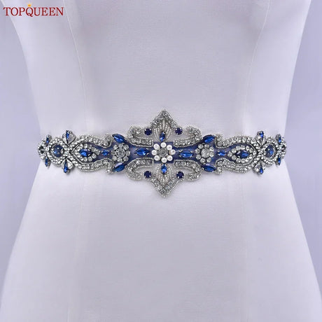 Topqueen Formal Occasion Woman Belt Diamond Handmade Belt