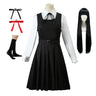 Anime Chainsaw Man Cosplay Mitaka Asa Costume Dress
