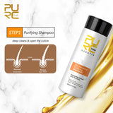 Purc Professional Keratin Hair Treatment Set Brazilian Hair