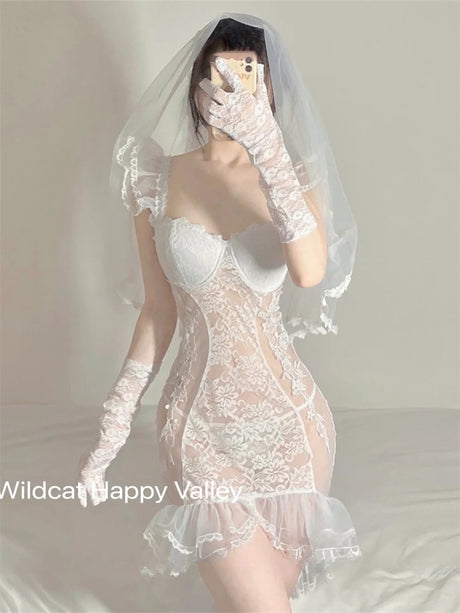 Hot Erotic Lingerie Passion Night Suit Sexy Pajamas