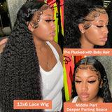 Wigirl Curly Transparent Lace Front Human